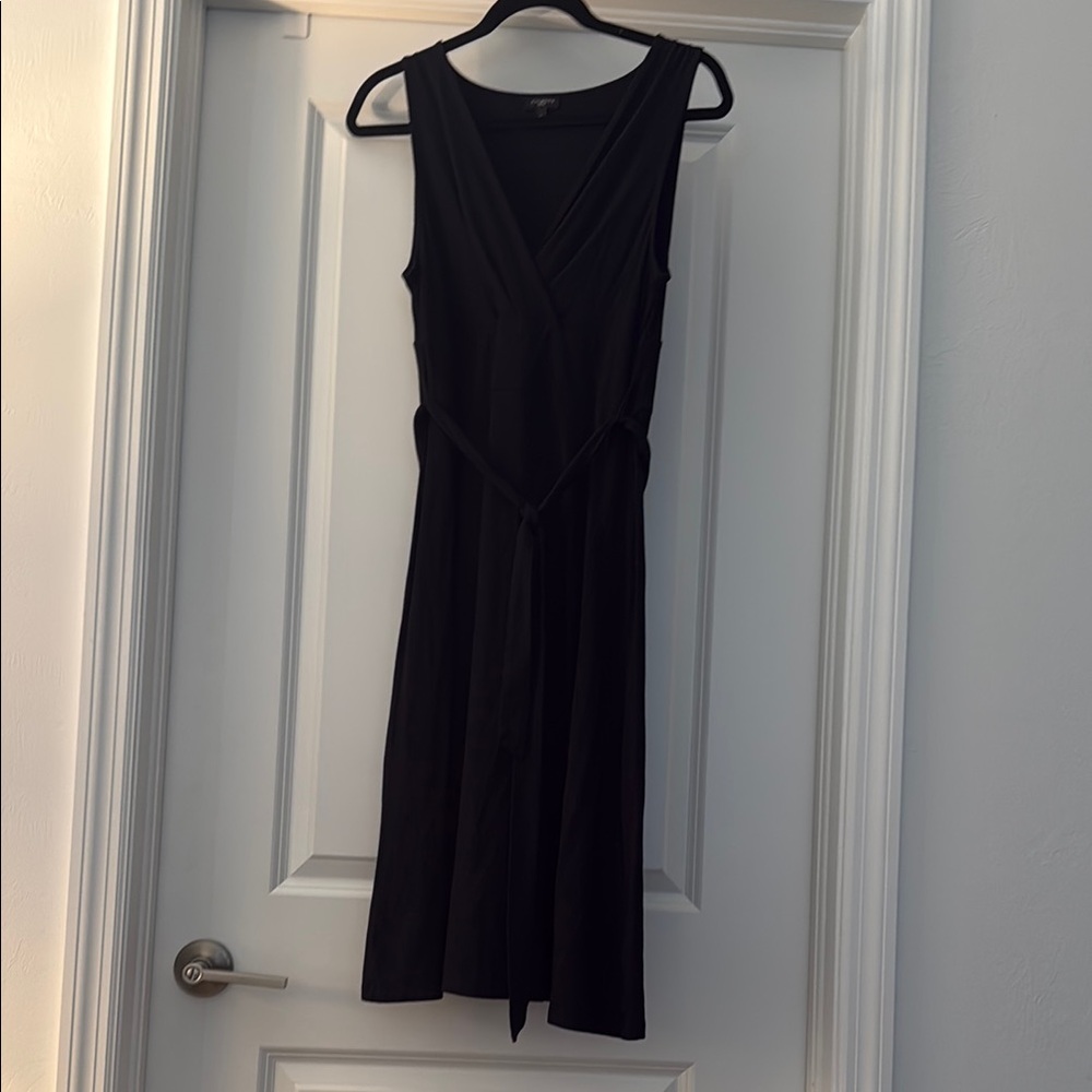 Talbots Black Sleeveless Dress